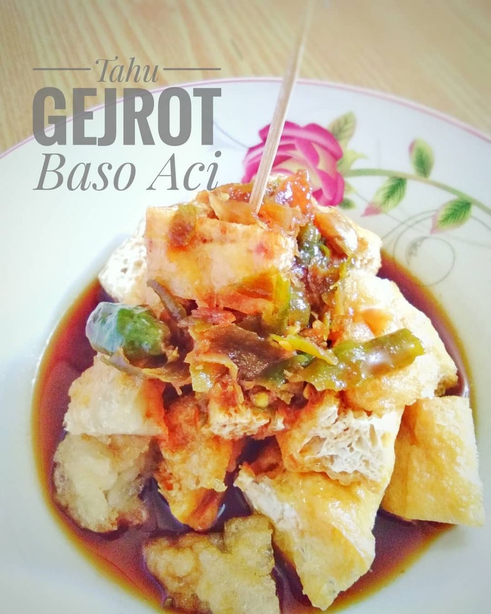 15 Resep tahu gejrot ala abang-abang, lezat dan gampang dibuat