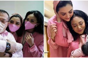 11 Momen kompak Anang, Ashanty, dan Krisdayanti momong cucu pertama