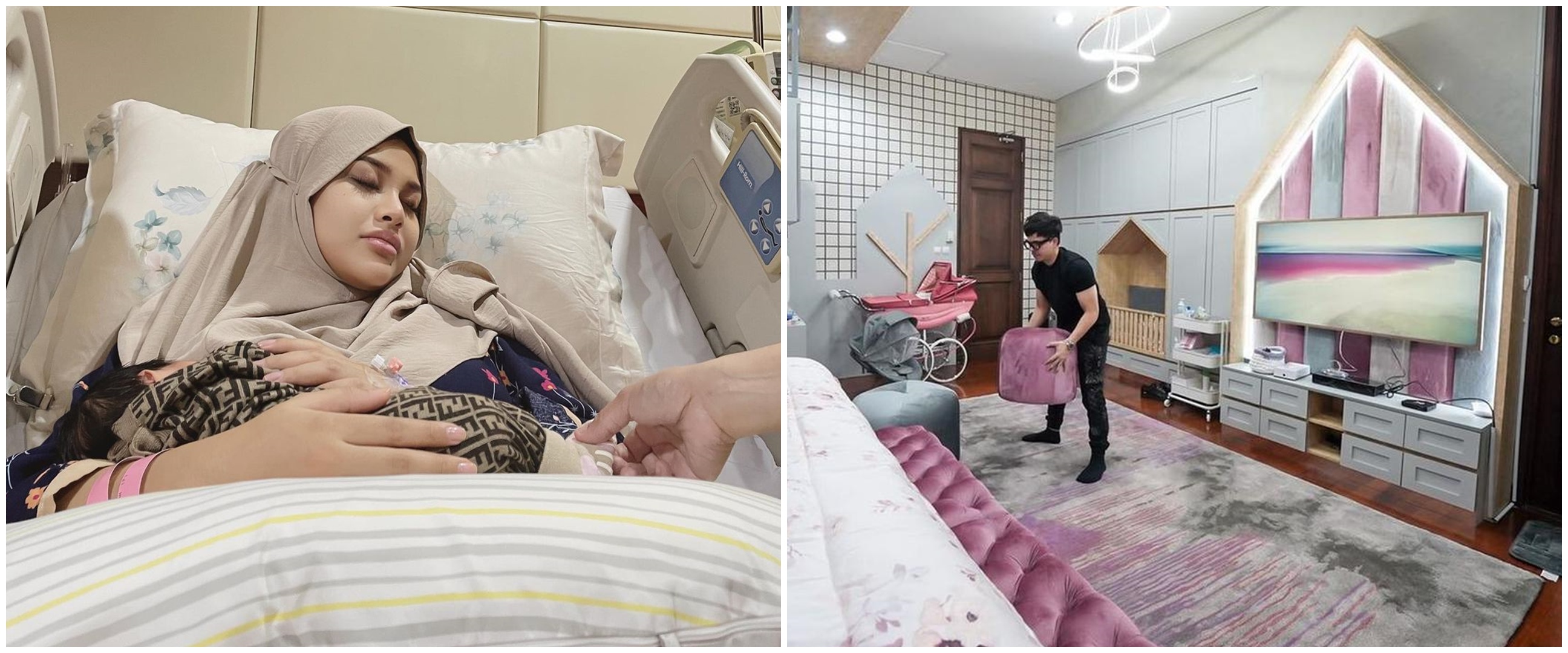 Siap ditempati, 11 potret kamar bayi Aurel Hermansyah-Atta Halilintar