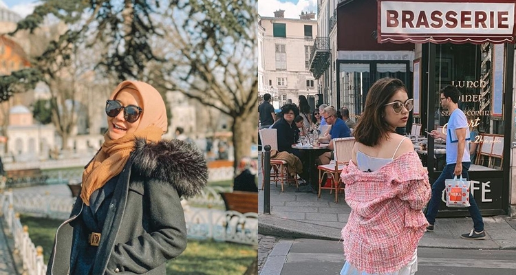 Dekat dengan Fadly Faisal, 9 beda gaya Marissya Icha & Rebecca Klopper