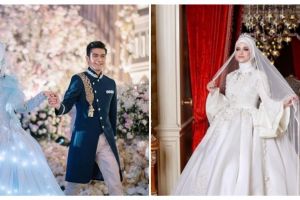 11 Pernikahan seleb berkonsep kerajaan, Rizal Djibran gagah bak raja
