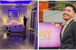 7 Penampakan kamar tidur Robby Purba, mewah full marmer