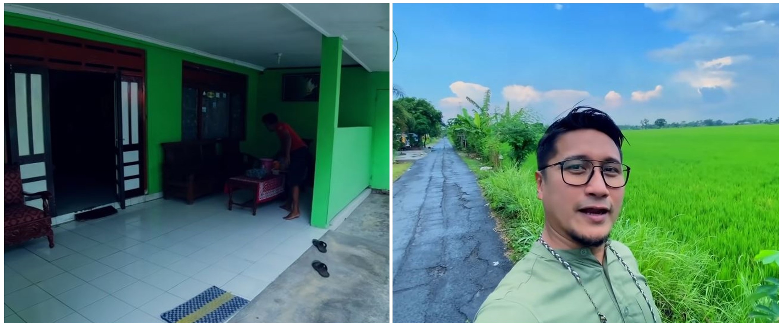 11 Potret rumah Arie Untung di kampung halaman Klaten, ada minimarket