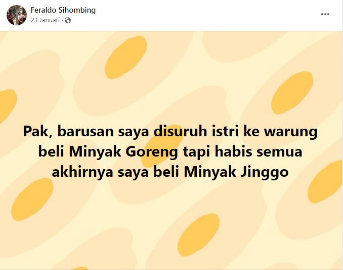 9 Status lucu berburu minyak ini bikin emak-emak senyum kecut