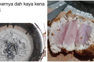11 Potret gagal masak ayam ini bukannya lezat malah bikin enek