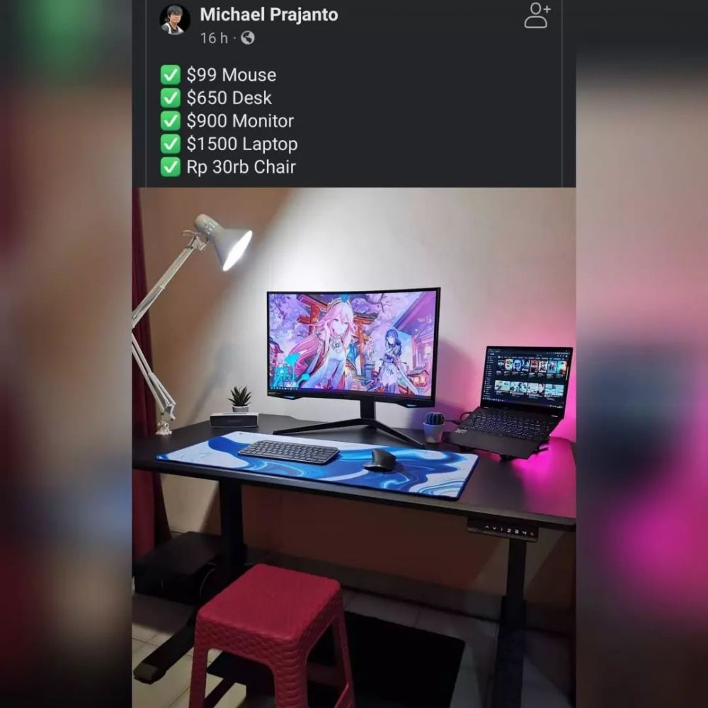 11 Potret lucu peralatan gaming ini penampakannya jadi kocak