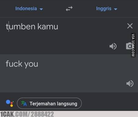Translate inggris ke indonesia