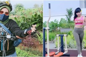 Bersahabat, 9 beda gaya Rohimah dan Eva Bellisima mantan istri Kiwil