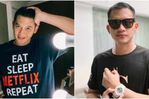 Unggah foto bareng teman SMP, paras Rezky Aditya disorot