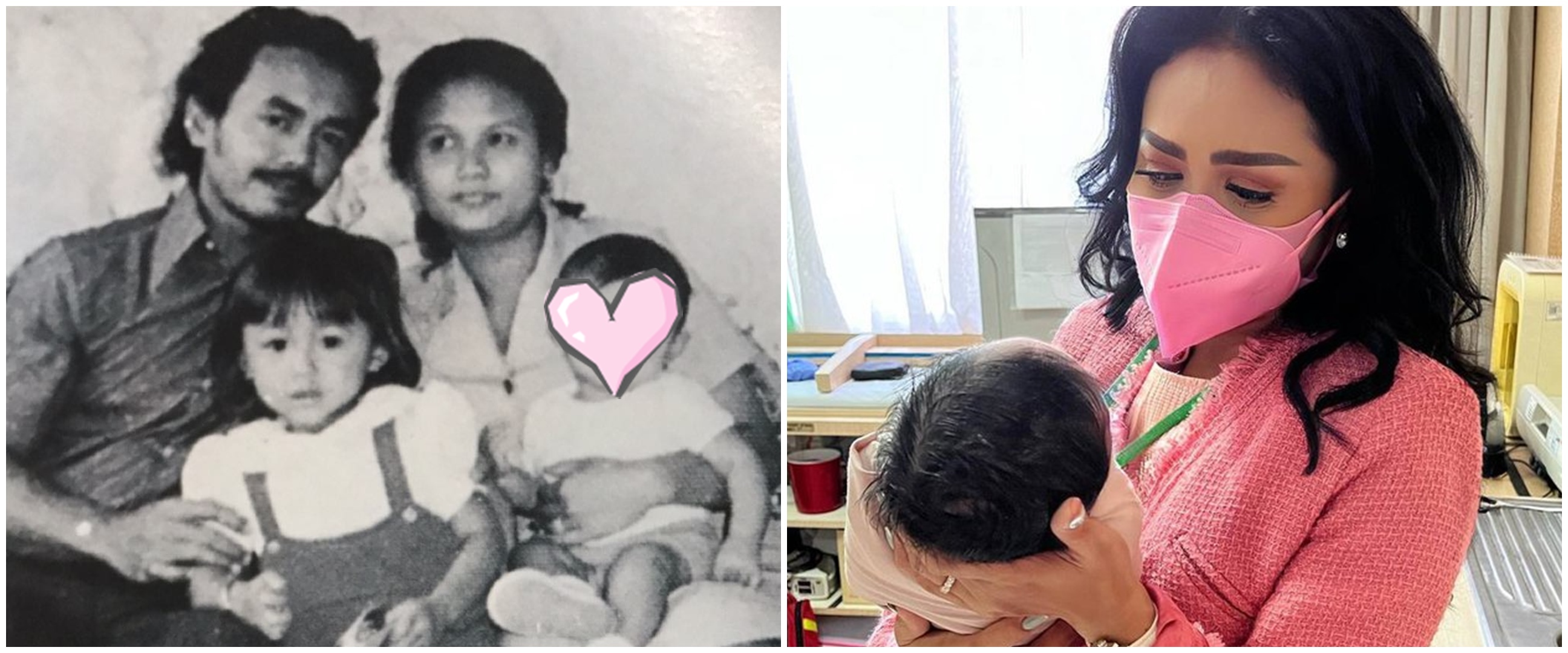 7 Potret masa kecil Krisdayanti, ada yang mirip baby Ameena