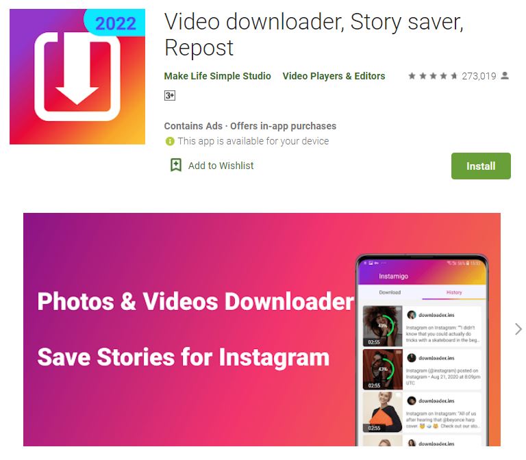 15 Aplikasi download video di Instagram, nggak ribet cara pakainya