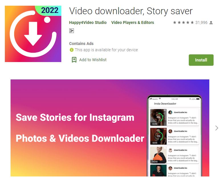 15 Aplikasi download video di Instagram, nggak ribet cara pakainya