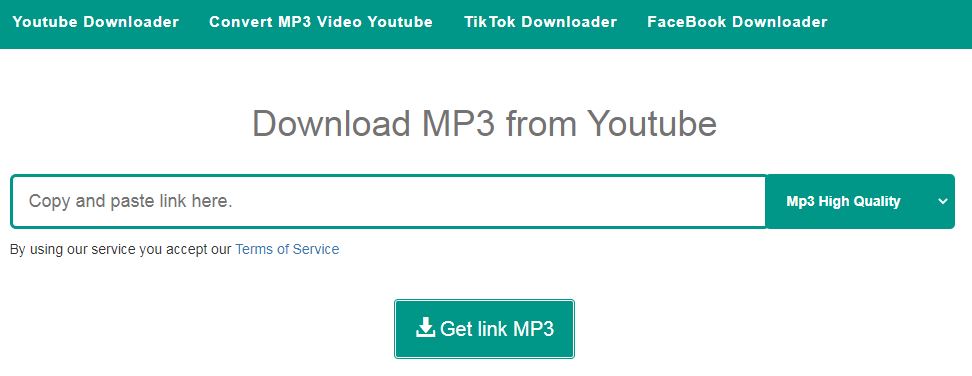 Website converter video YouTube to MP3 berbagai sumber 