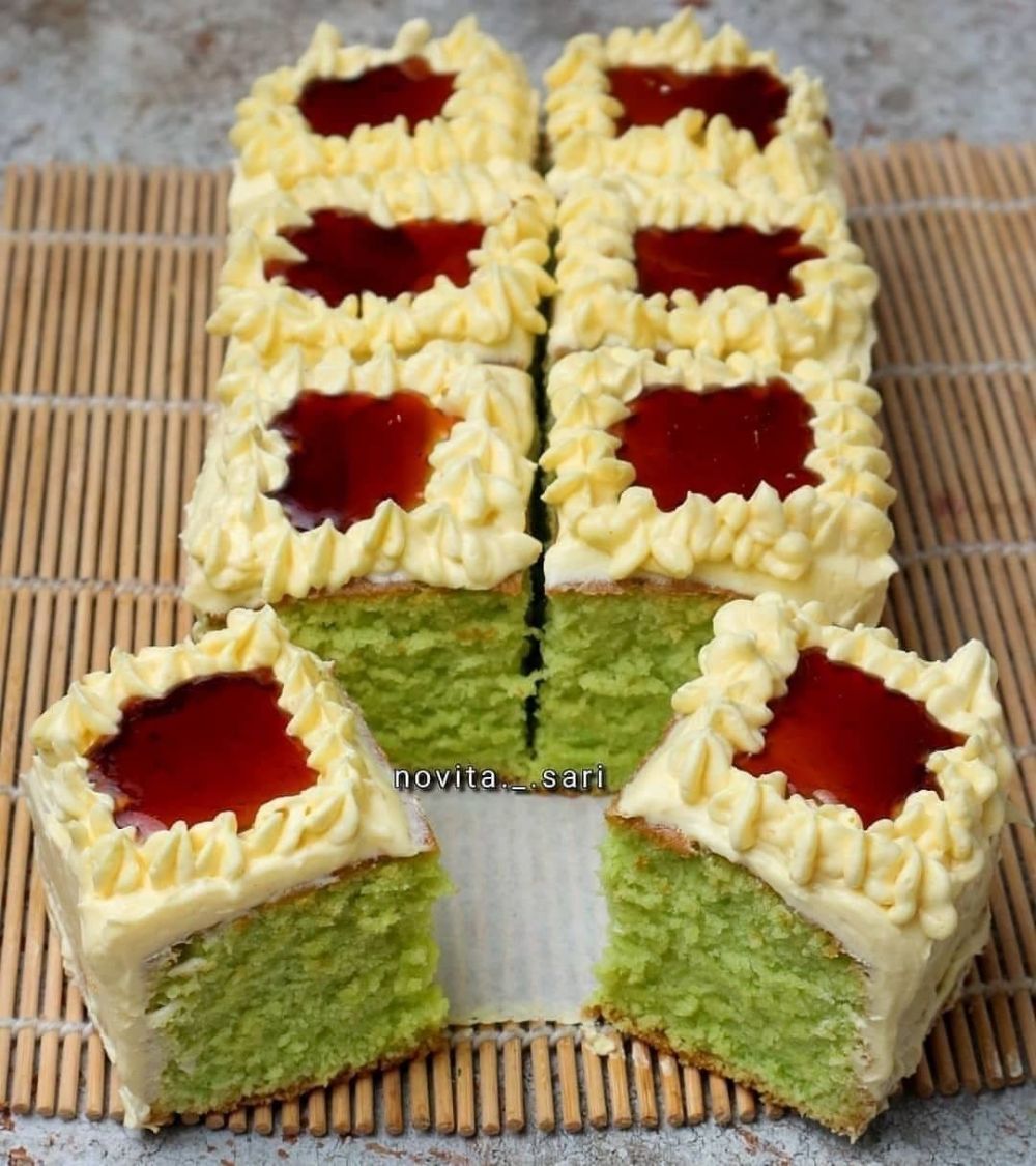 17 Cara membuat bolu pandan super lembut dan mengembang sempurna