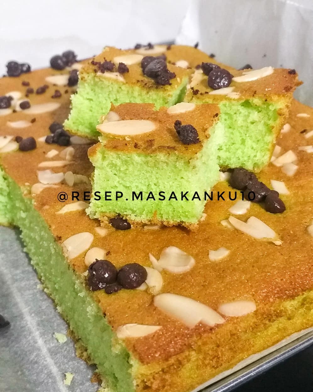 17 Cara membuat bolu pandan super lembut dan mengembang sempurna