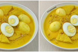 Resep gulai tahu campur telur, rasa juara dan bumbu nendang abis