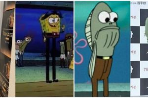 10 Momen absurd ini mirip tokoh kartun SpongeBob, kocak abis