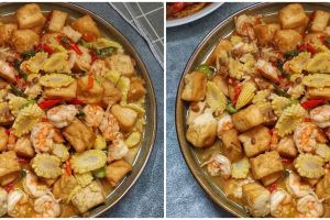 Resep tahu dan udang bumbu tauco, simpel jadi menu sehari-hari
