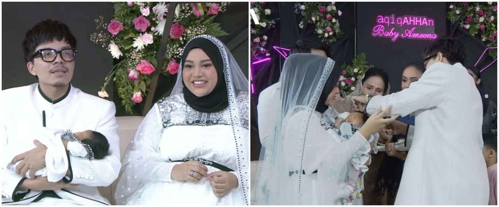 11 Momen akikah Ameena anak pertama Aurel, Atta potong kambing 222 kg