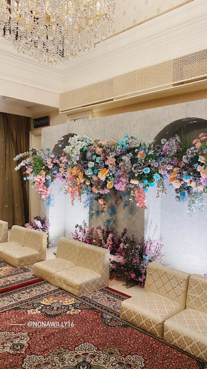 9 Momen pengajian 4 bulanan kehamilan Winona Willy, berjalan khidmat