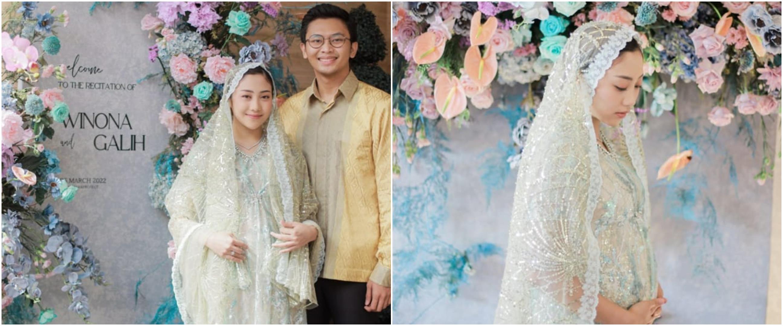 9 Momen pengajian 4 bulanan kehamilan Winona Willy, berjalan khidmat