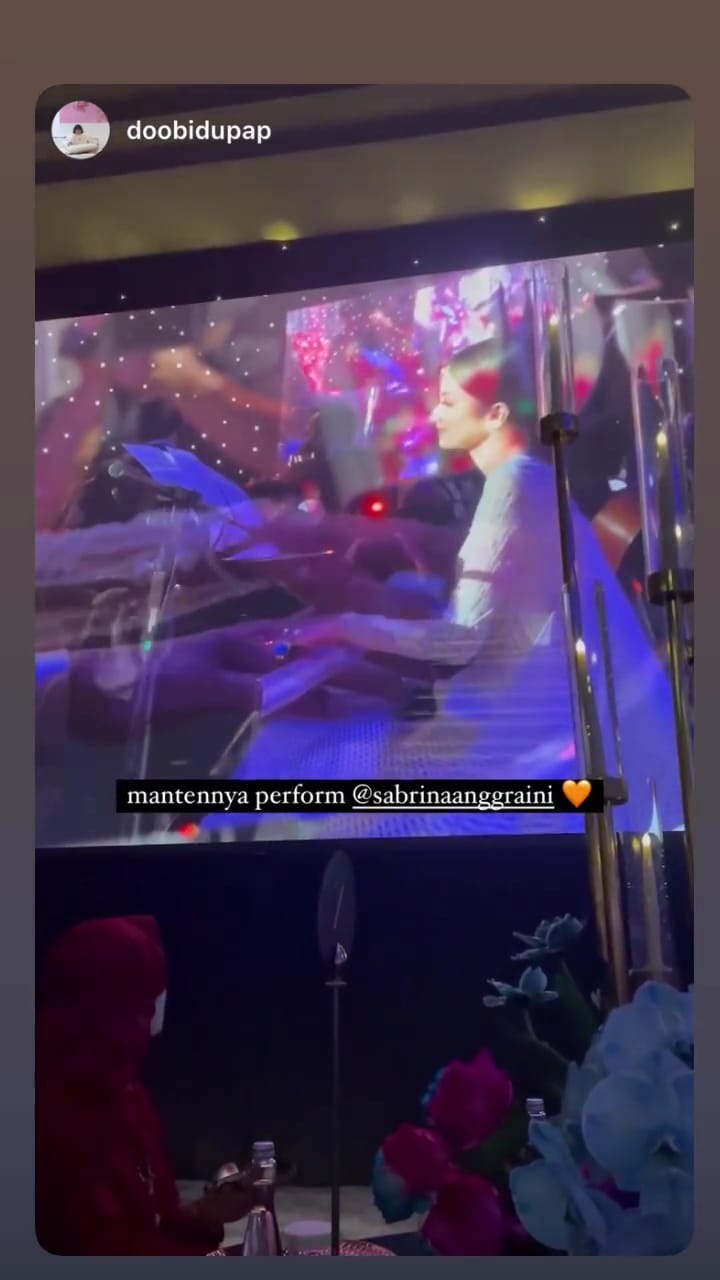 11 Momen resepsi pernikahan Belva dan Sabrina, megah bak kerajaan