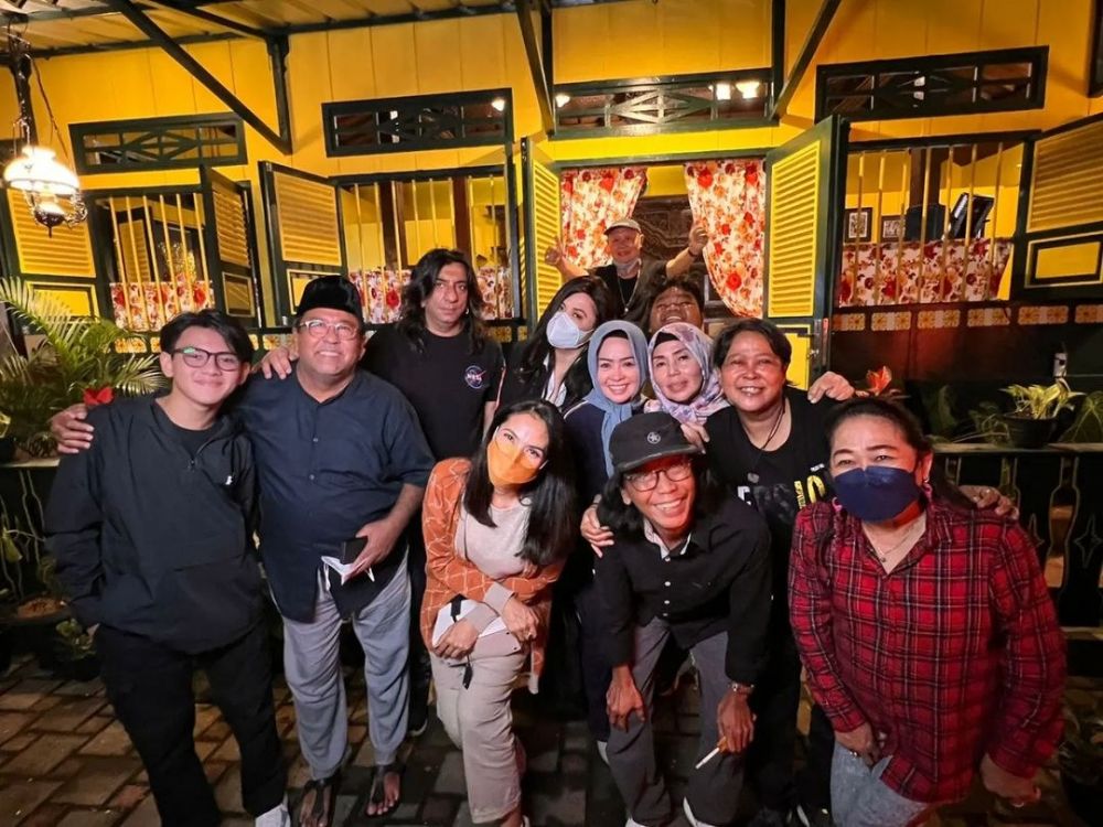 11 Momen reuni pemain Si Doel, Mandra dan Munaroh bikin heboh fans