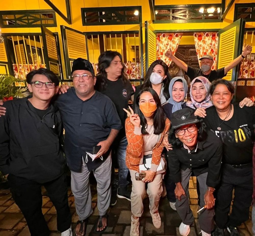 11 Momen reuni pemain Si Doel, Mandra dan Munaroh bikin heboh fans