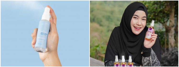 11 Rekomendasi spray wajah yang bikin glowing, harga Rp 100 ribuan