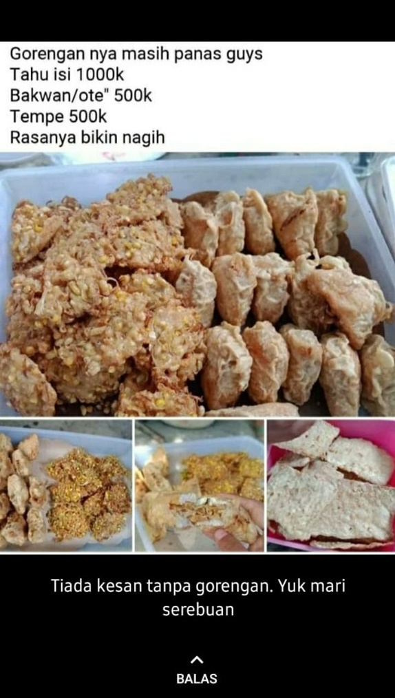 13 Status lucu jualan makanan ini bikin pembeli nyengir lebar