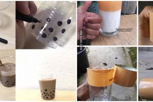 9 Potret nyeleneh minuman kekinian ini bikin dahi berkerut