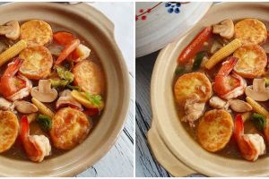 Resep sapo tahu rumahan, enak, bikin nagih, dan isiannya komplet