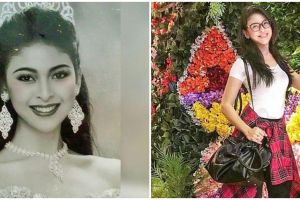 Usia 50 tahun, 11 gaya Indira Soediro Puteri Indonesia I ini bak ABG