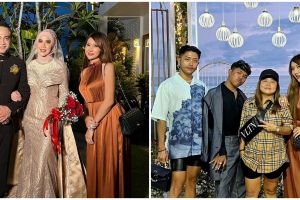 9 Penampilan Lucinta Luna di pernikahan Venna Melinda, gayanya anggun