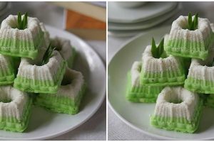 Resep dan cara membuat putu ayu, enak, lembut, dan antigagal