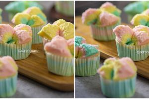 Resep bolu kukus mekar, kue tradisional yang enak, empuk, dan lembut