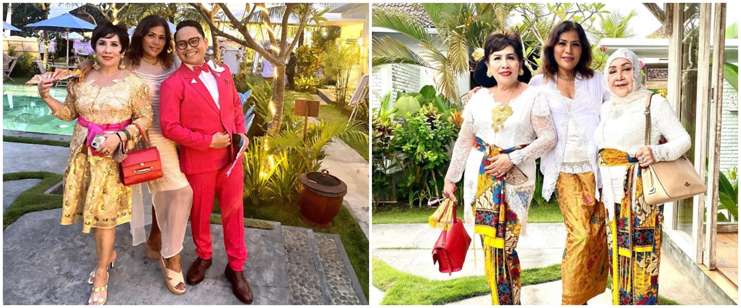 7 Pesona Ni Made Ayu di pernikahan Venna Melinda, tampil modis