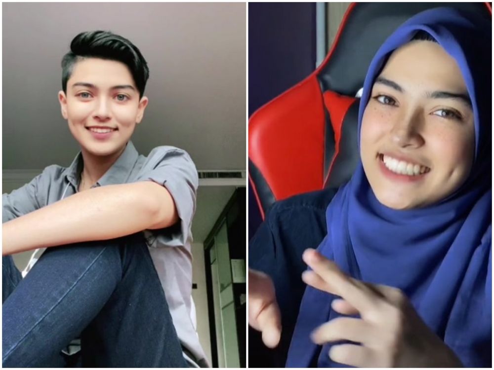 Berparas seperti pria, identitas model hijab ini bikin tercengang