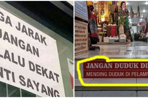 15 Peringatan nyeleneh di tempat belanja ini endingnya bikin baper
