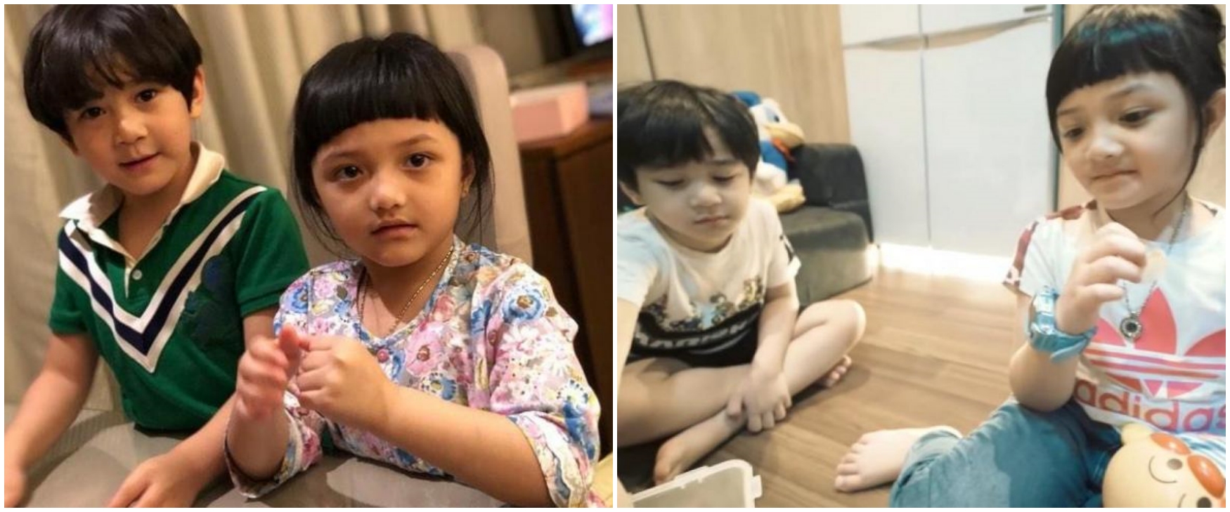 11 Potret kebersamaan Rafathar dan Arsy, interaksinya bikin gemas