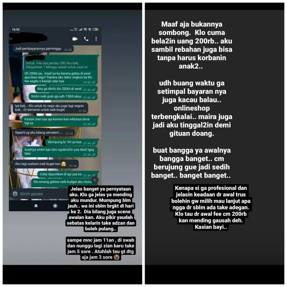 Respons ibu bayi Andin usai curhatannya soal bayaran bikin heboh