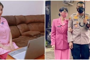 9 Momen bahagia Uut Permatasari hamil anak kedua, aktif di Bhayangkari