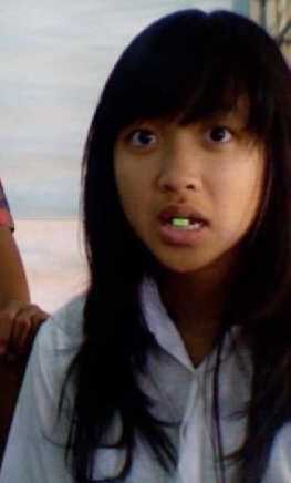 potret lawas dita karang saat sma twitter