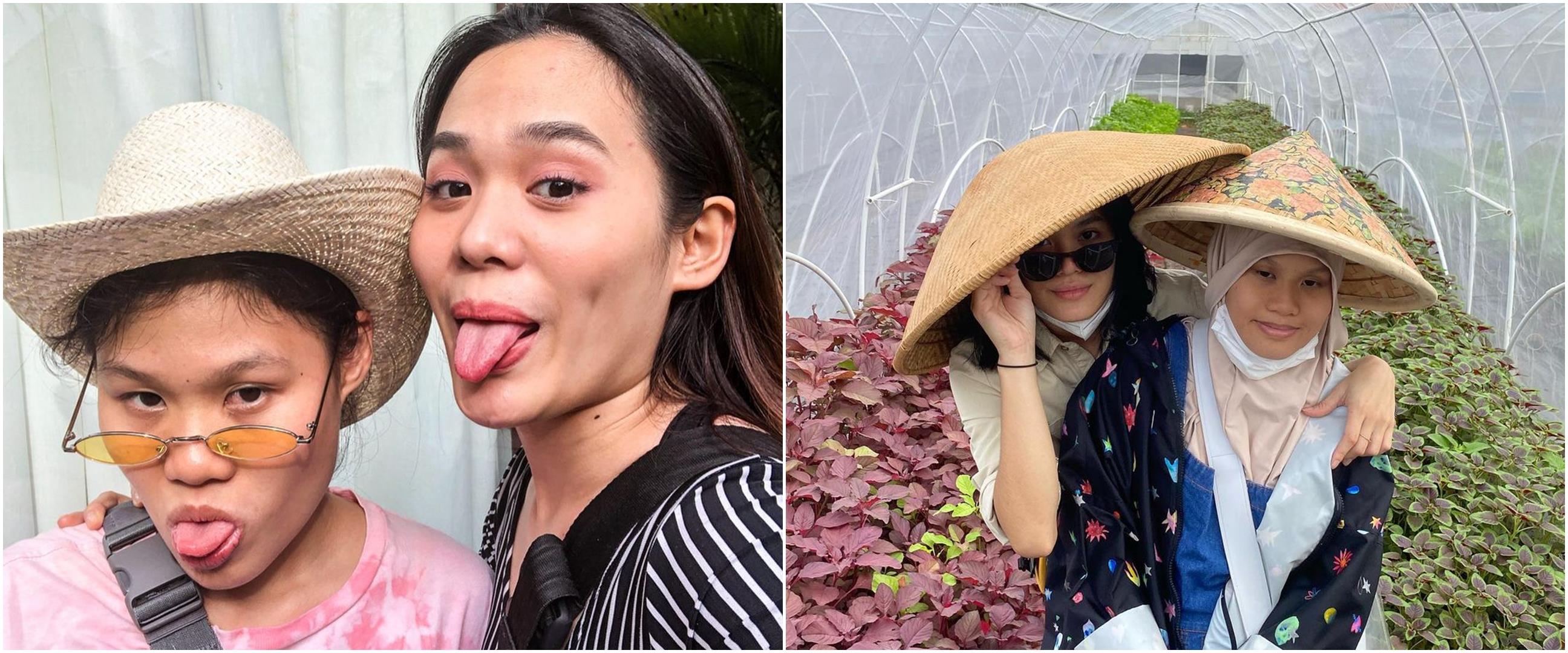 7 Potret Sheryl Sheinafia dan kakak, difabel yang jadi petani sukses