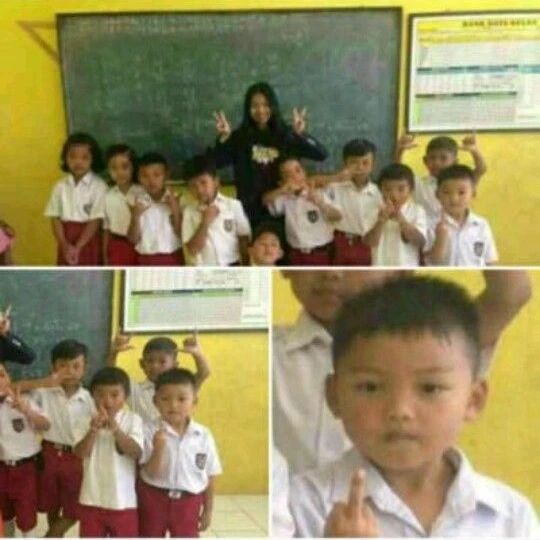 11 Momen absurd beda gaya sendiri saat foto bareng, ngeselin tapi lucu