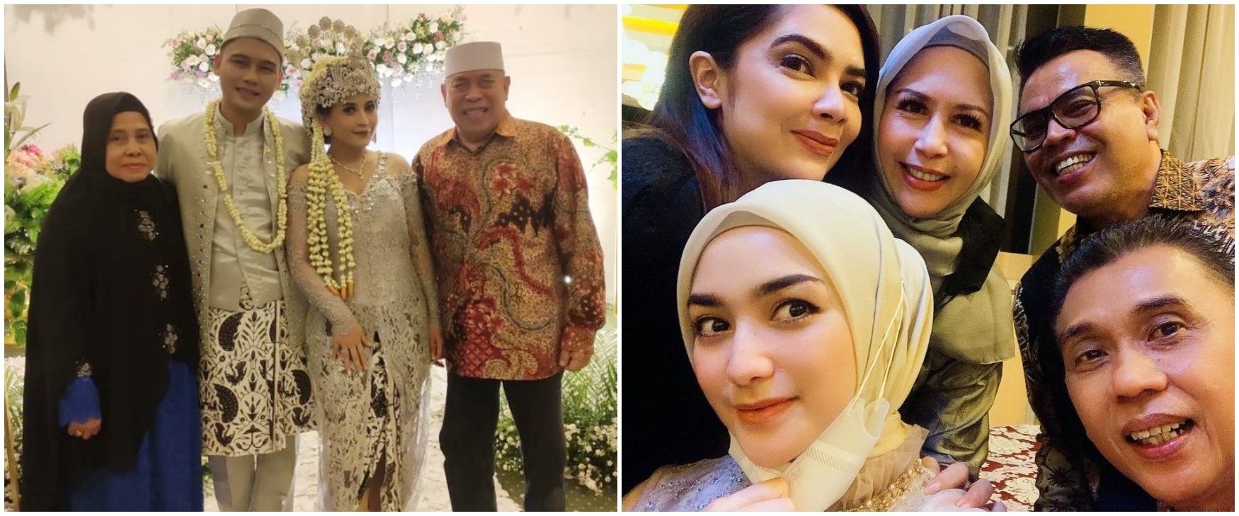 9 Momen nikahan Adam Rama, jadi ajang reuni 'Tukang Bubur Naik Haji'