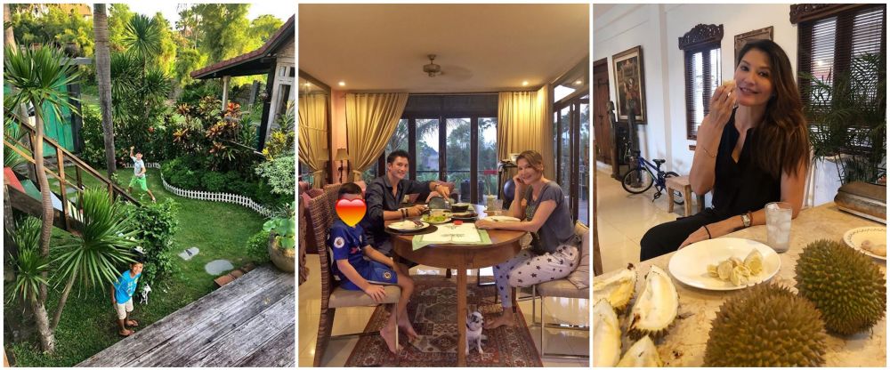 Potret rumah 9 pesinetron di Bali, milik Dimas Anggara bernuansa kayu