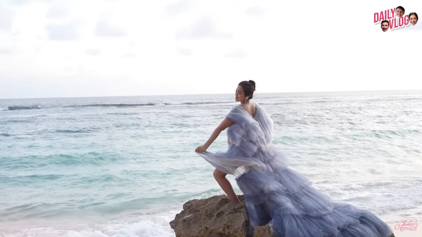 11 Gaya maternity shoot Jessica Iskandar, bergaya ala Beyonce