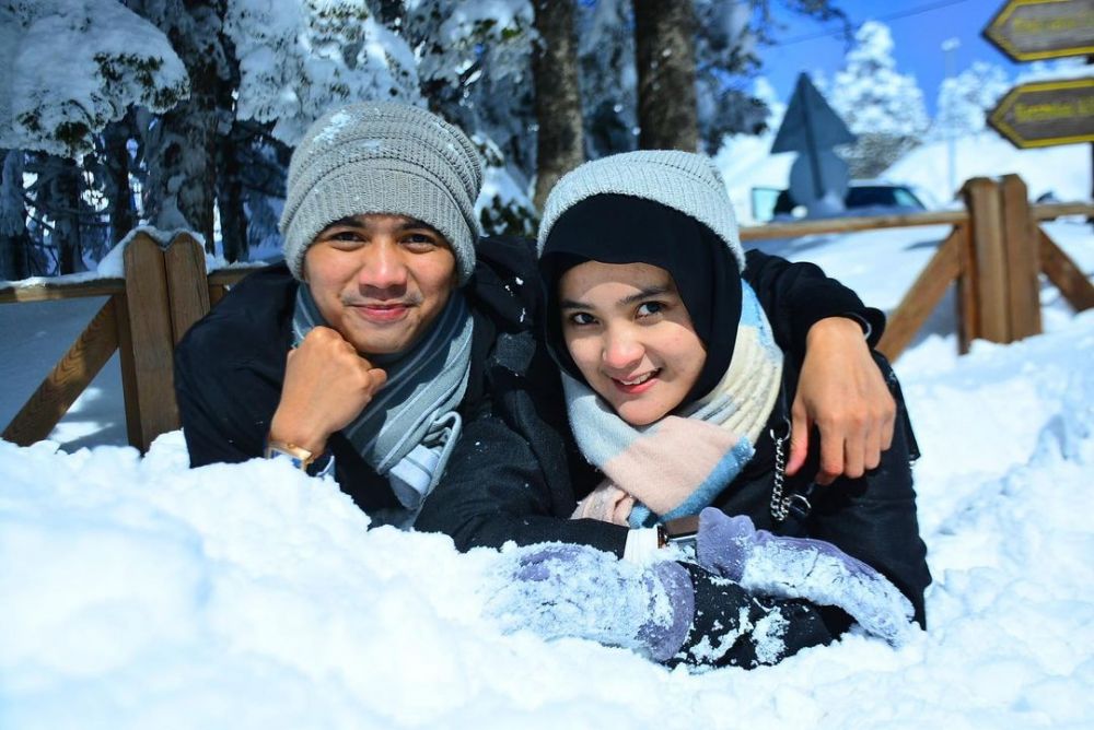 9 Potret Ridho DA dan istri honeymoon ke Turki, tepis isu cerai