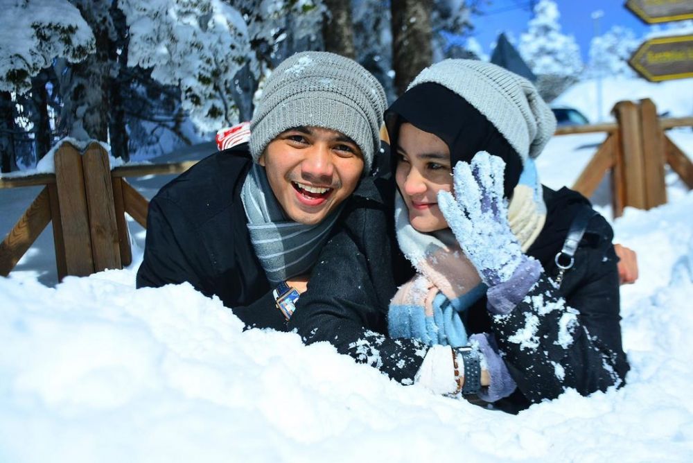 9 Potret Ridho DA dan istri honeymoon ke Turki, tepis isu cerai